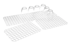 Abtropfmatte weiß | 5 Stück
