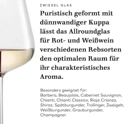 Allround Rotweinglas | Verbelle - Zwiesel Glas | 690 ml (6 Stk)