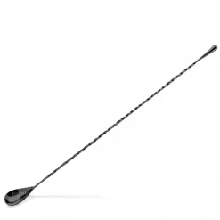 Barlöffel Teardrop | 40 cm - Schwarz