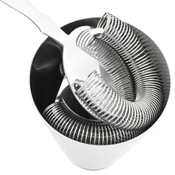 Barsieb mit doppelter Spirale