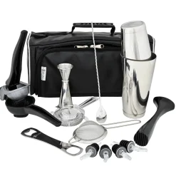 Bartasche mit Cocktailset - Tin in Tin Shaker