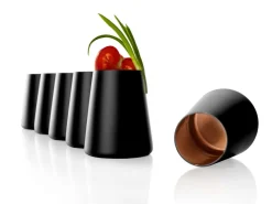 Becher Schwarz-Bronze | Elements Power - Stölzle Lausitz (6 Stk)