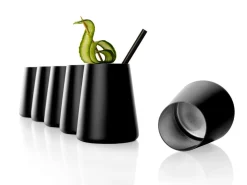 Becher Schwarz-Silber | Elements Power - Stölzle Lausitz (6 Stk)