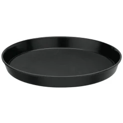 Bierglasträger / Tablett - Rutschfest | Schwarz - Ø 36 cm