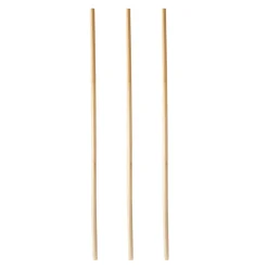 Bio-Strohhalm aus Stroh | Ø 4 mm x 23 cm - Papstar Pure (150 Stk)