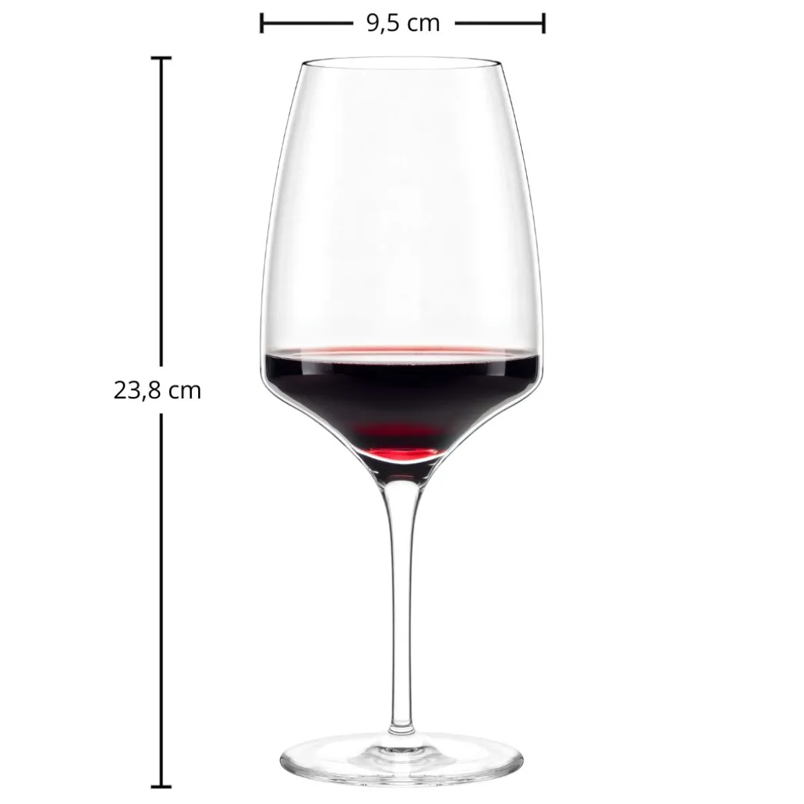 Bordeaux Rotweinglas | Experience - Stölzle Lausitz | 645 ml (6 Stk)