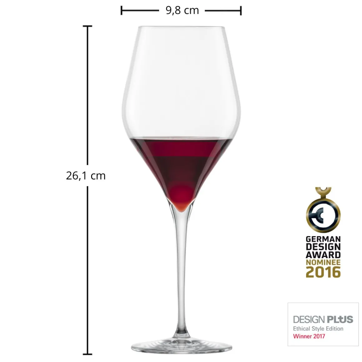 Bordeaux Weinglas | Finesse - Schott Zwiesel | 630 ml (6 Stk)