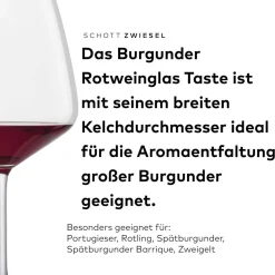Burgunderglas | Taste - Schott Zwiesel | 0,2l Eiche - 790 ml (6 Stk)