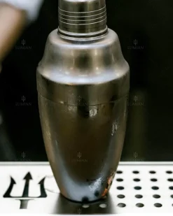 Cocktail Shaker Kenta | 3 teilig - 0,5 l - Schwarz