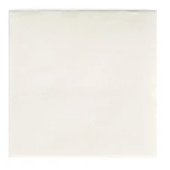 Cocktail-Serviette 20x20 cm | Weiß – ¼ Falz – 2-lagig (125 Stk)