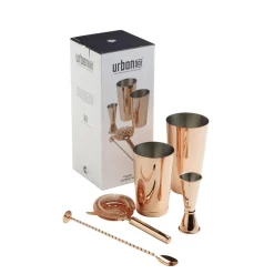 Cocktailset 5-teilig - Geschenkbox | Kupfer