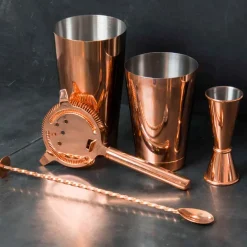 Cocktailset 5-teilig - Geschenkbox | Kupfer