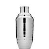 Cocktailshaker Bomber | dreiteilig - 500 ml - Silber