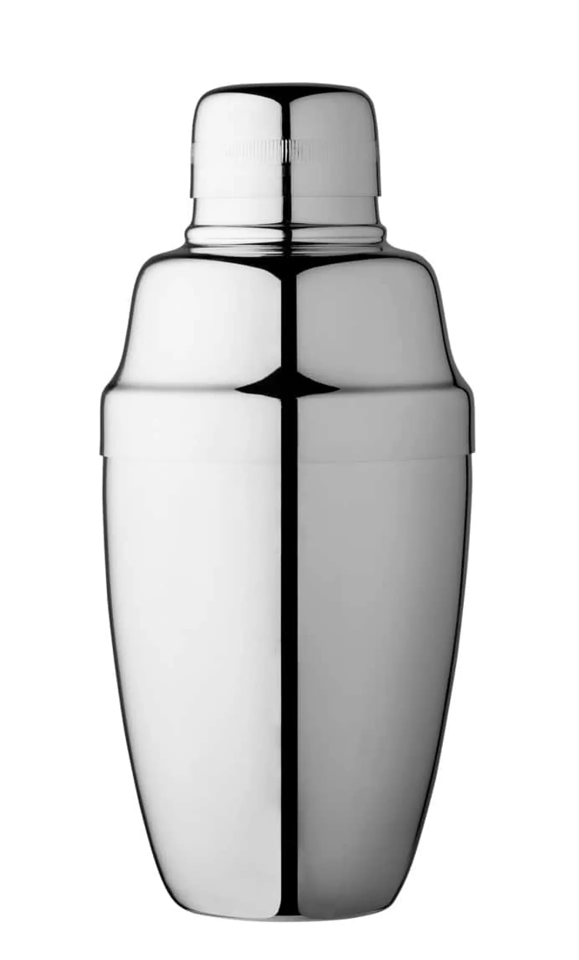 Cocktailshaker Yukiwa AG klein | dreiteilig - 360 ml - Silber