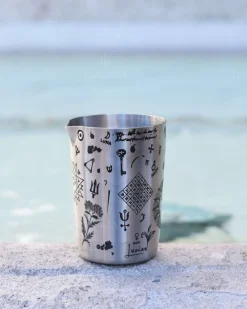 Edelstahl Rührglas - Sakura Tattoo | 500 ml