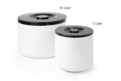 Eiseimer doppelwandig | Weiß - 10L