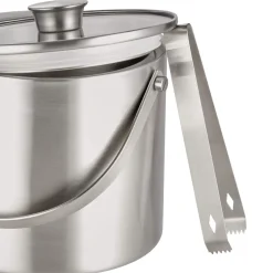 Eiseimer-Set mit Zange & Glasdeckel | 3 L