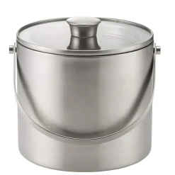 Eiseimer-Set mit Zange & Glasdeckel | 3 L