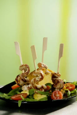 Fingerfood-Spieße "Golf" | 9 cm - Papstar Pure (250 Stk)