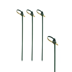 Fingerfood-Spieße "Knoten" | Schwarz - 10 cm - Papstar Pure (250 Stk)