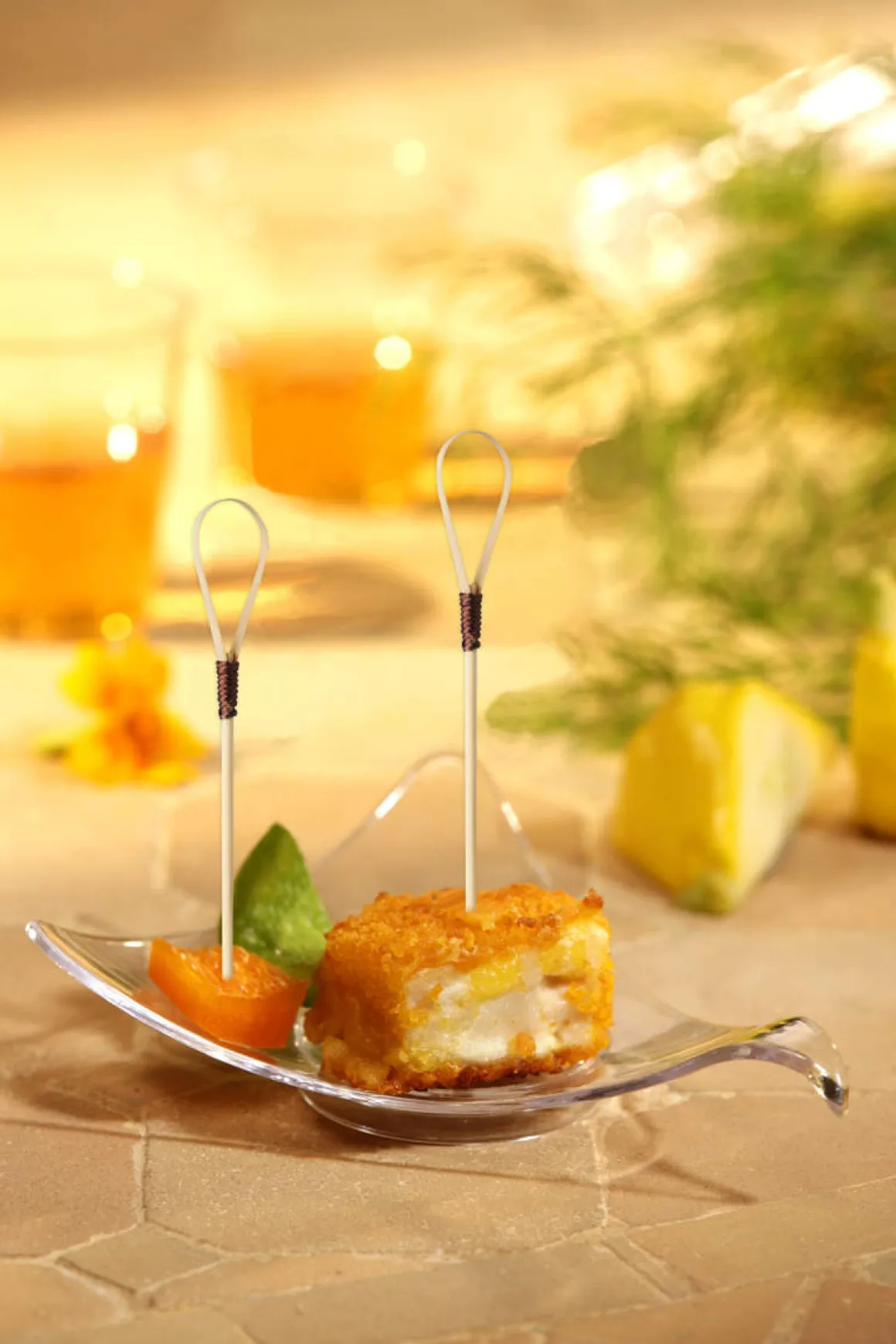 Fingerfood-Spieße "Loop" | 10 cm - Papstar (100 Stk)