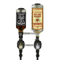 Flaschenhalter - Wandmontage | 2 Flaschen