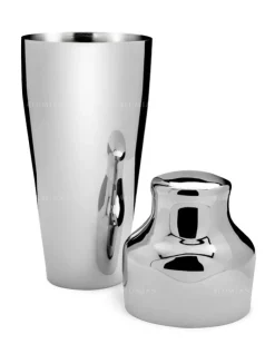 French Shaker Chrono | 2 teilig - 550 ml - Silber