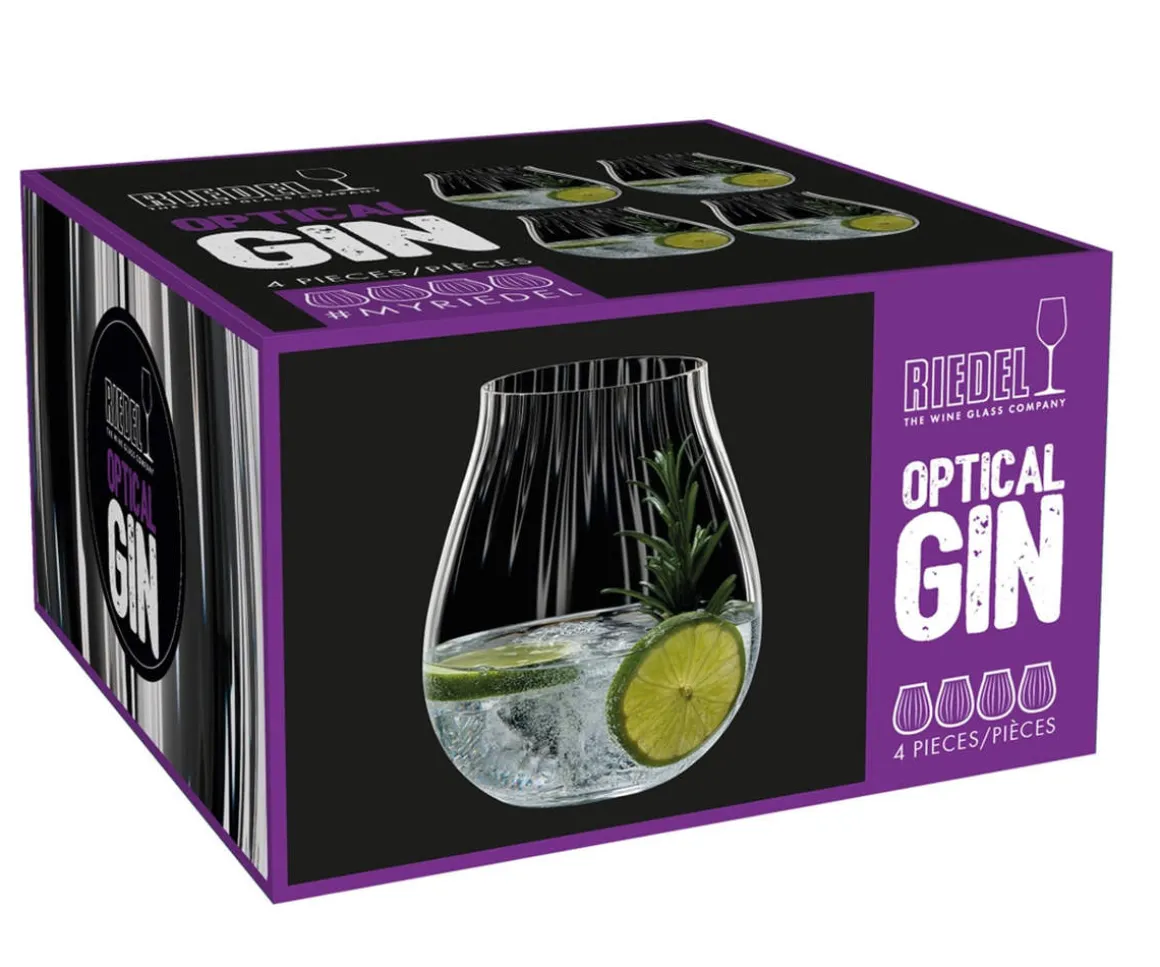 Gin Set Optisch O | Mixing Set - Riedel | 760 ml (4 Stk)