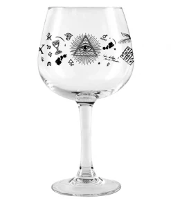 Gin Tonic Ballonglas - Alchemy Verzierung | 720 ml