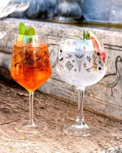 Gin Tonic Ballonglas - Alchemy Verzierung | 720 ml