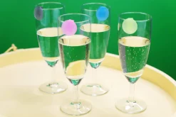 Glasmarkierer Clip – Lurch | Bunt – 12 Stück