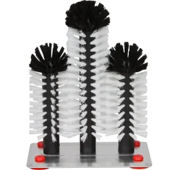 Glasspülbürste mit Metallboden | 18x25x18 cm