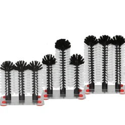 Glasspülbürste mit Metallboden | 18x25x18 cm