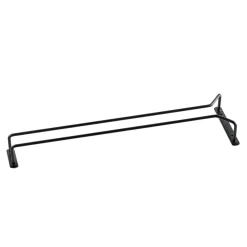 Gläserschiene schwarz | 41,5 cm