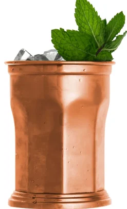 Julep Becher Oktagon | Kupfer - 390 ml