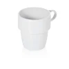 Kaffeetasse konisch - stapelbar - Weiß | Porzellan - 250ml (6 Stk)