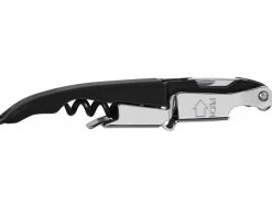 Kellnermesser mit 2-stufigem Hebel | Schwarz