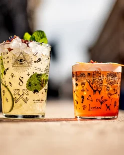 Longdrinkglas - Alchemy Verzierung | 510 ml