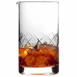 Rührglas - Rautenmuster | 700 ml - handgeschliffen