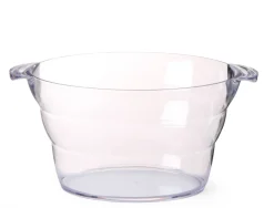 Sektkühler transparent | oval