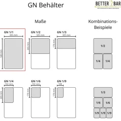 Silikondeckel Flexsil - GN 1/1