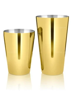 Tin-in-Tin Cocktail Shaker - Yokai | Gold