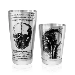 Tin-in-Tin Cocktail Shaker - Kenko Tattoo | Leonardo verziert