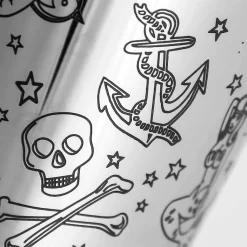 Tin-in-Tin Cocktailshaker | Tattoo Verzierung