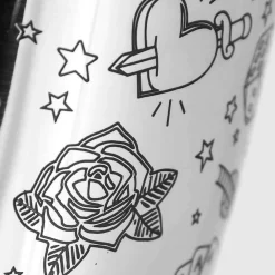 Tin-in-Tin Cocktailshaker | Tattoo Verzierung