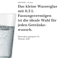 Wassergläser | Sonido - Schott Zwiesel | Rauchblau - 370 ml (6 Stk)