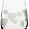 Wassergläser L'amour - weiße Herzen | Stölzle Lausitz | 6 Stk
