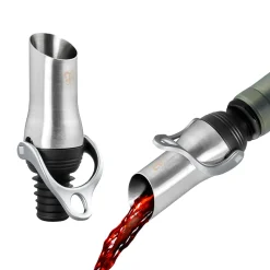 Weinausgießer mit Hebelverschluss | Tulpe