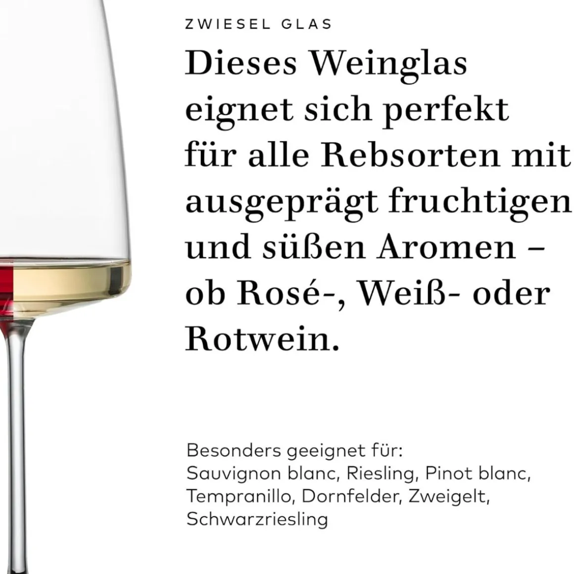 Weinglas Fruchtig & Fein | Sensa - Zwiesel Glas | 535 ml (6 Stk)