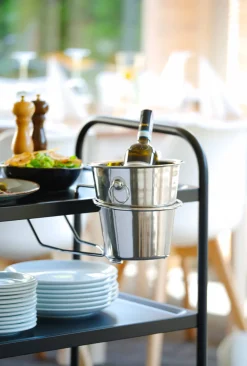 Weinkühler mit Tulpengriffen | Edelstahl - 3,5L